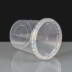 440ml Clear Round 97mm Diameter Tamperproof Container