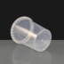 520ml Clear Round 97mm Diameter Tamperproof Container and Lid