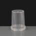 520ml Clear Round 97mm Diameter Tamperproof Container and Lid