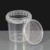 155ml Clear Round 69mm Diameter Tamperproof Container