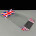 100mm x 220mm Union Jack Block Bottom Bags - Card Base (100)