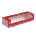 Premium Christmas Snowflake Double Stack Mince Pie Box 9x3x2