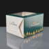 Premium Windowed Green Christmas Cake Boxes 8x8x5