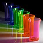 Neon Coloured Shot Glasses