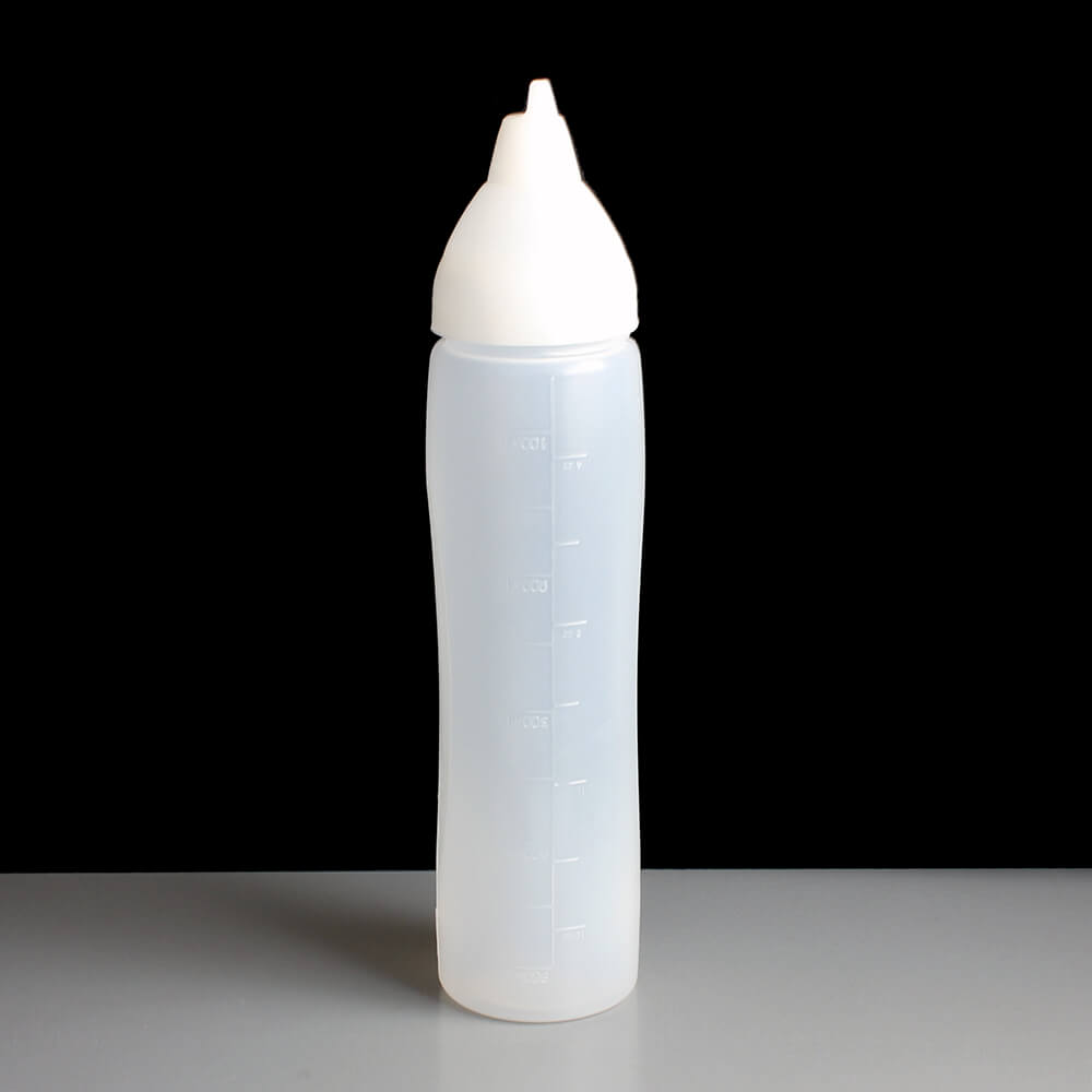 Araven 500ml Non Drip Plastic Sauce Dispensing Bottle
