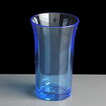 50ml Reusable Neon Blue Shot Glass - CE Stamped