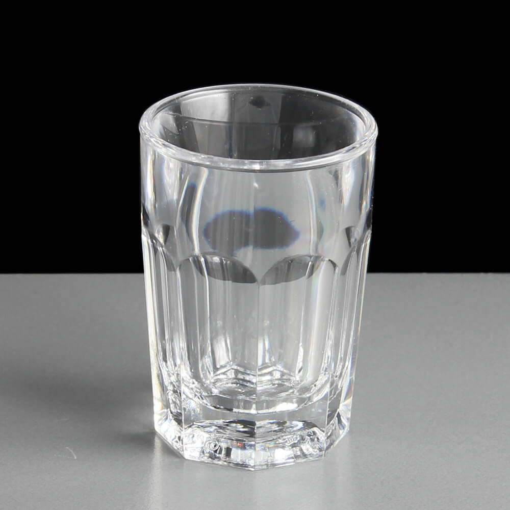 Clear 25ml Remedy Plastic Shot Glasses Ce