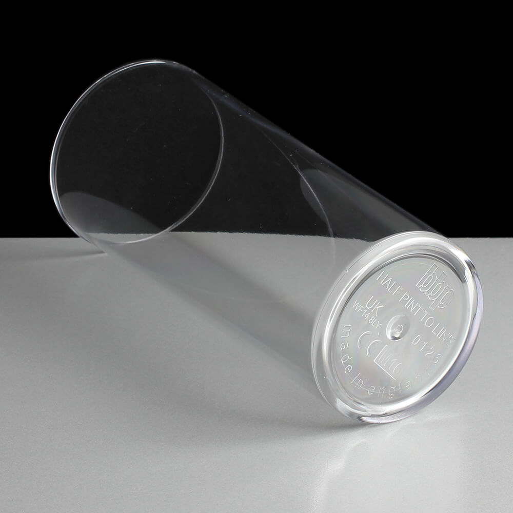 Polycarbonate 12oz Plastic Hi Ball Glass CE Stamped