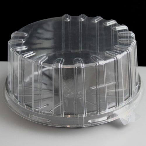 Plastic Round 180mm Cake / Gateau Box Base Box of 210