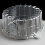 Plastic Round 260mm Cake / Gateau Box Base: Box of 160