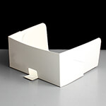 Folding Swedish Cake Tray Open Box- 5 x 4.5 x 2.5inches - Box of 500
