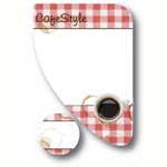 Cafe Style Timeless Red Labels Pack of 900