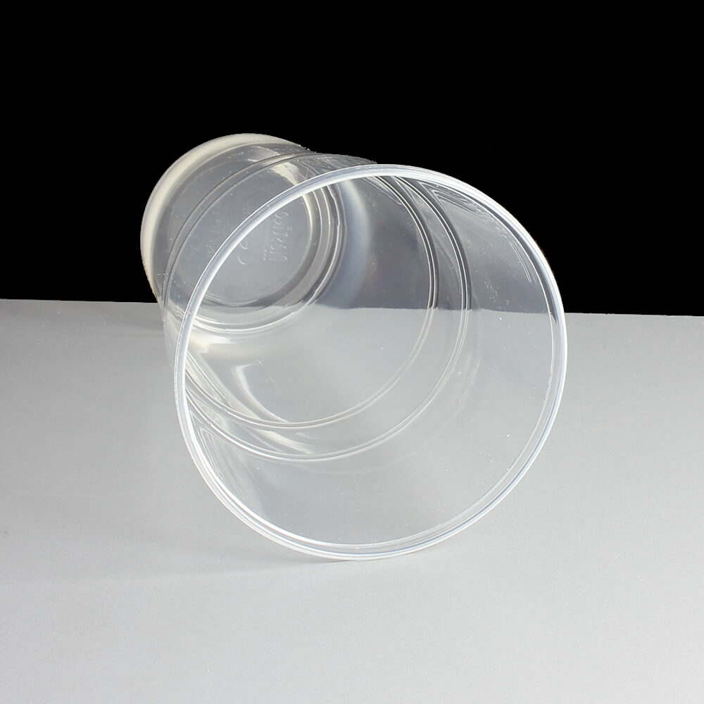 Flexible CE Disposable Plastic Pint Glass
