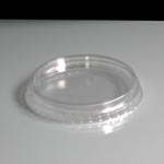 Flat APET Lid for Disposable Pint Glasses FG616CPREM and FG617C