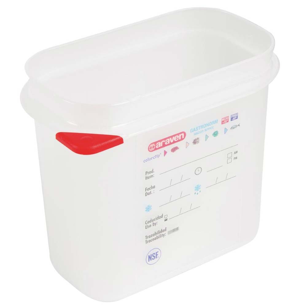 Araven GN1/9 Airtight Food Storage Container & Lid 1500ml