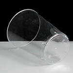 12oz Disposable Clear Plastic Tumbler / Short Glass