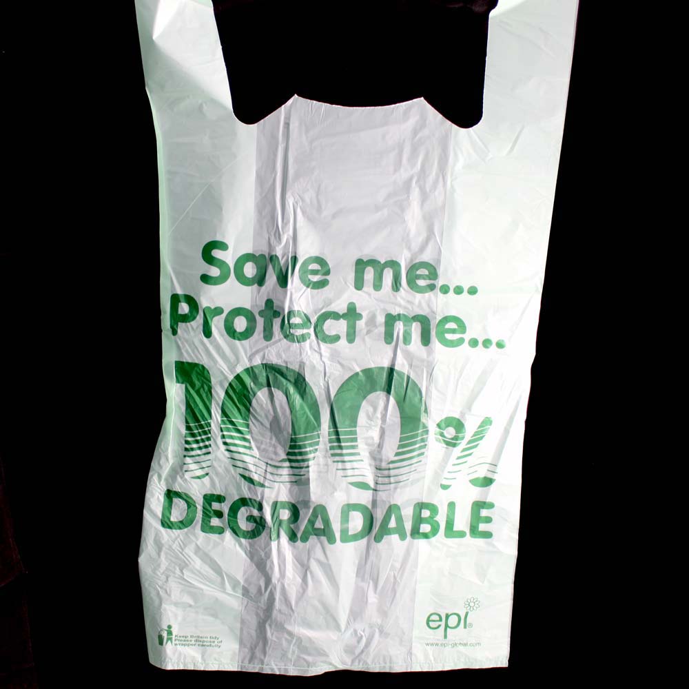 Large IMAGE Degradable Plastic Carrier Bags