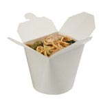 FT2 - 26oz Large Food Tub / White Noodle Box