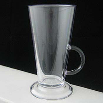 Polycarbonate Plastic 8oz Latte Coffee Cup