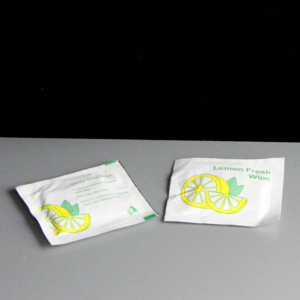 lemon wet wipes