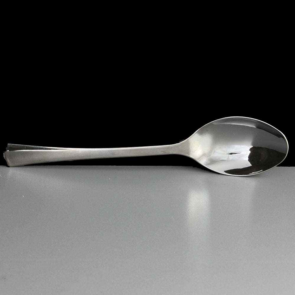 Reflections Elegance Metallic Silver Plastic Spoons