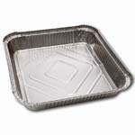 Large Square No. 9 Shallow Foil Container: Box of 200