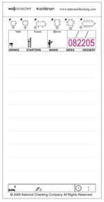 restaurant food order pads restaurant order pads
