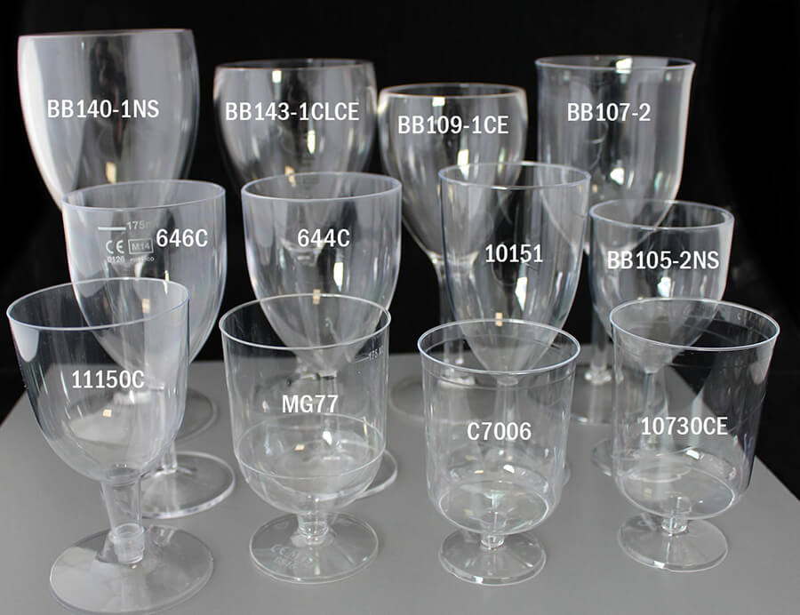 plastic wine tumblers