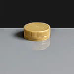 Tamper Evident Round Juice Bottle Lid - Gold (50)