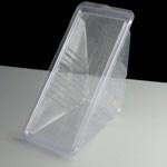 Plastic rPET Deep Fill Sandwich Wedge: Box of 500