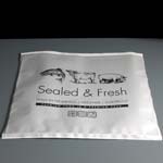 Sealed & Fresh Self Seal Gum Strip Bag with Clear Front - Box of 1000