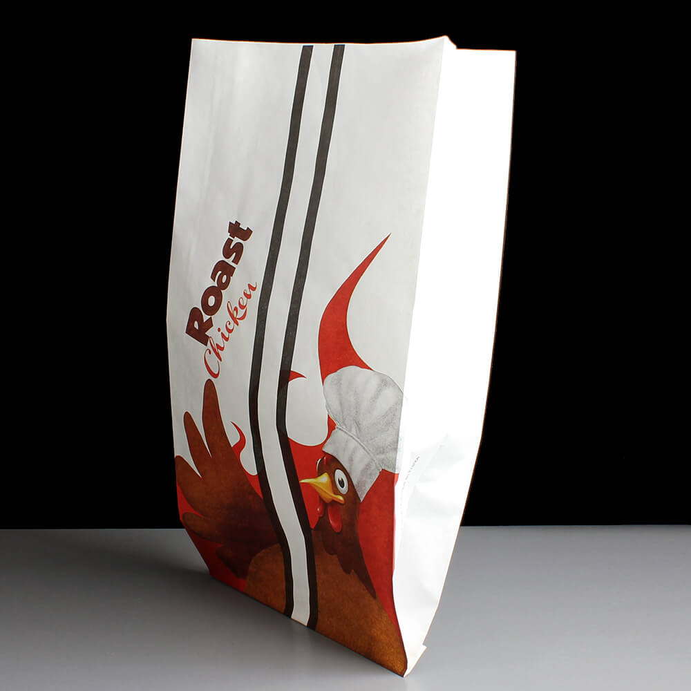 Hot Roast Chicken Greaseproof Bag Box of 500