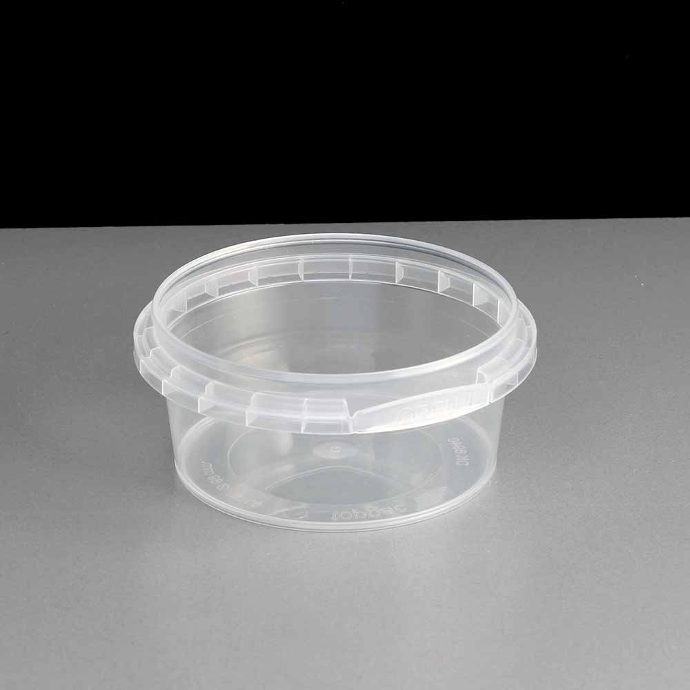60ml Clear 69mm Diameter Tamperproof Container