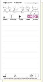restaurant order pad