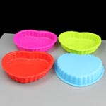 Silicone Heart Moulds Pack of 4