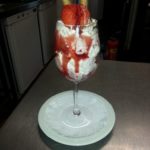 Eton Mess in Plastic WIne Glasses