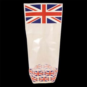 Union Jack Block Bottom Bags