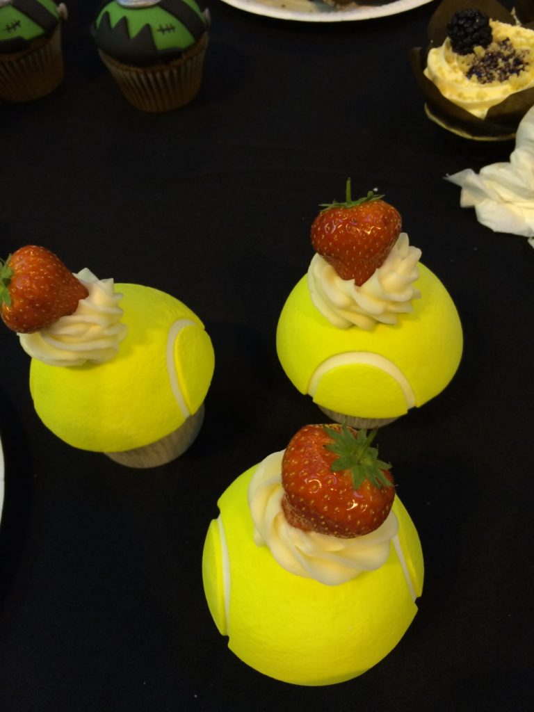 Cake Cupcake Competition Entries Tennis