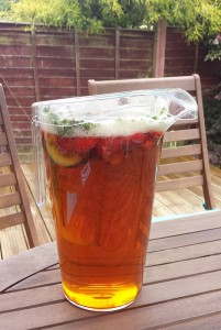 4 pint with lid Pimms pitcher
