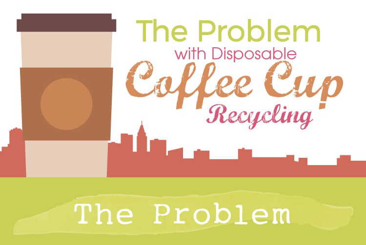 Problems for Disposable Coffee Cup Recycling & Solutions