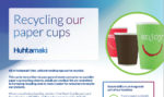 Huhtamaki Recycling Paper Cups