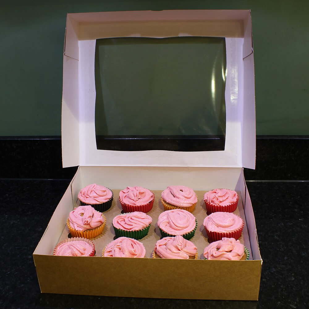 Kraft Cupcake Boxes