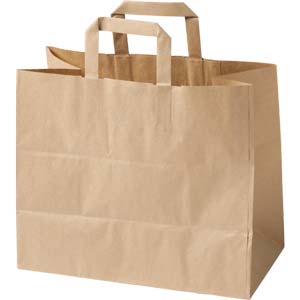 Take Away Paper Handled Bags