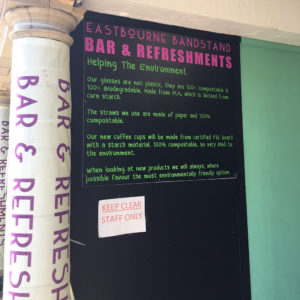 Eastbourne Bandstand PLA Cups