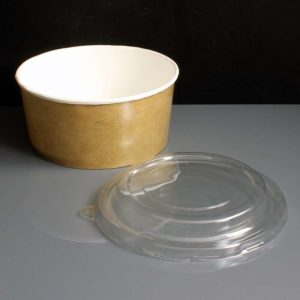 Round Take Away Kraft Containers