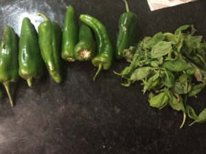Peppers and Basil