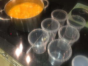 Vegetable Soup Ready For Pots