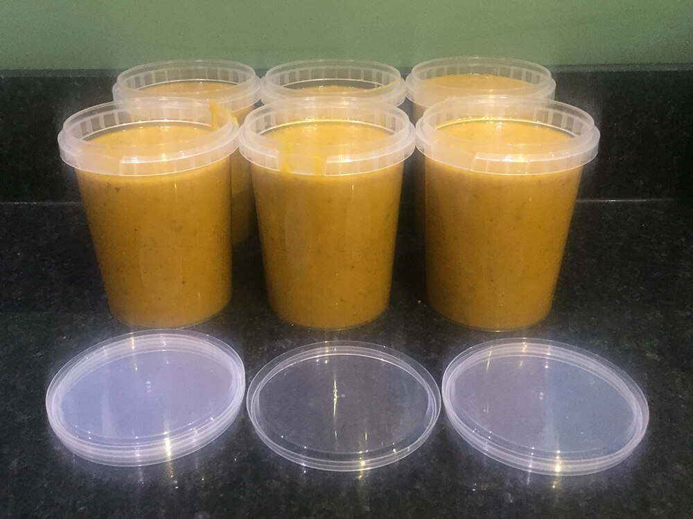 Vegetable Soup Cooling