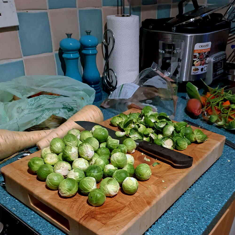 Sprouts being Prepared