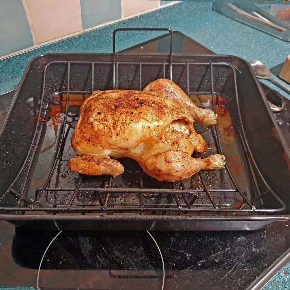 Roast Chicken on Tala Roasting Pan